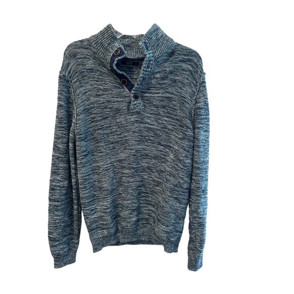 Men’s Deep Selection Quarter Button Sweater Cabincore Gorpcore Size Medium - Picture 1 of 3